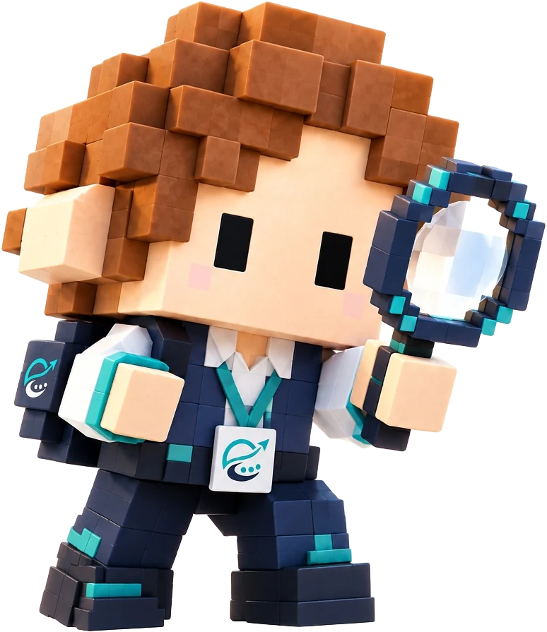 Personaje Ethirio con lupa